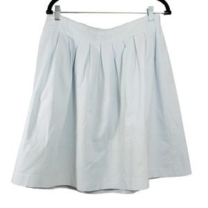 GAP Stretch Pleated Seersucker Skirt. Size 12